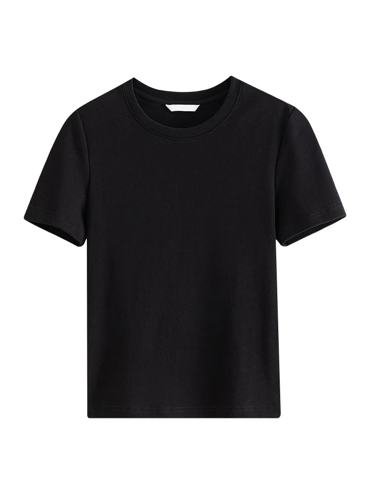 Classic High-Stretch Crew Neck T-Shirt