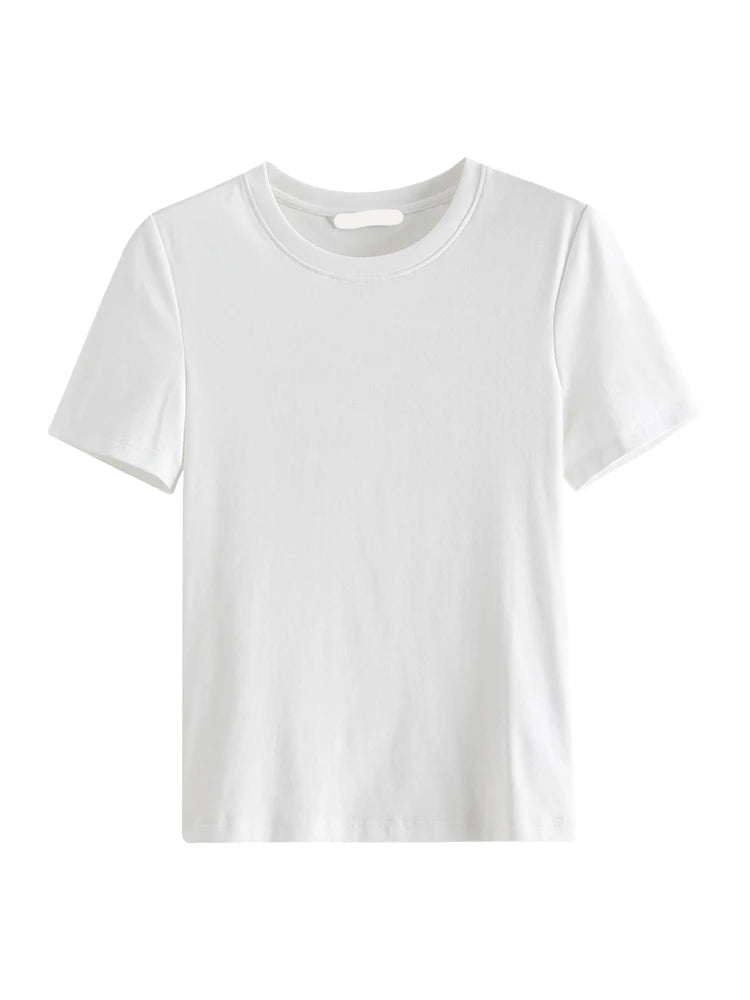 Classic High-Stretch Crew Neck T-Shirt